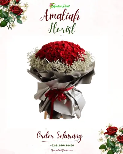 Buket Bunga di Syamsudin Noor